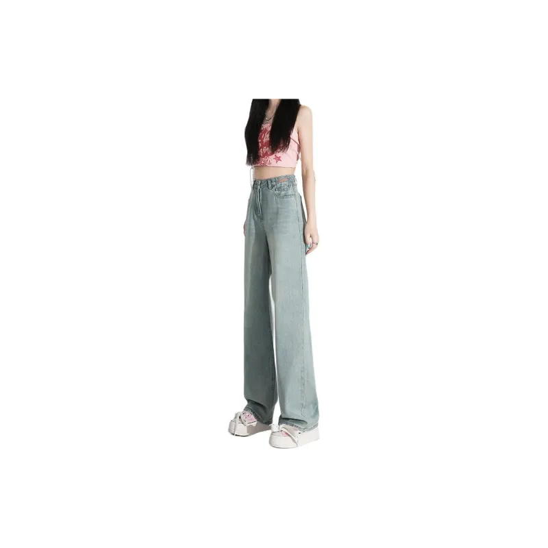 YINLEI Jeans Women's Glacier Blue-2