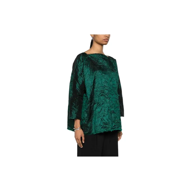 Daniela Gregis Shirt Women's Dark Green-3
