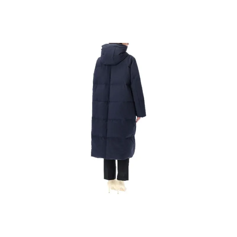 JIL SANDER Down Jackets Women's Navy Blue-3