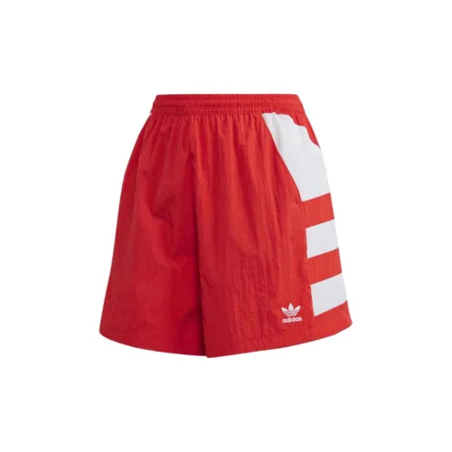 Adidas Casual Shorts Women's Red