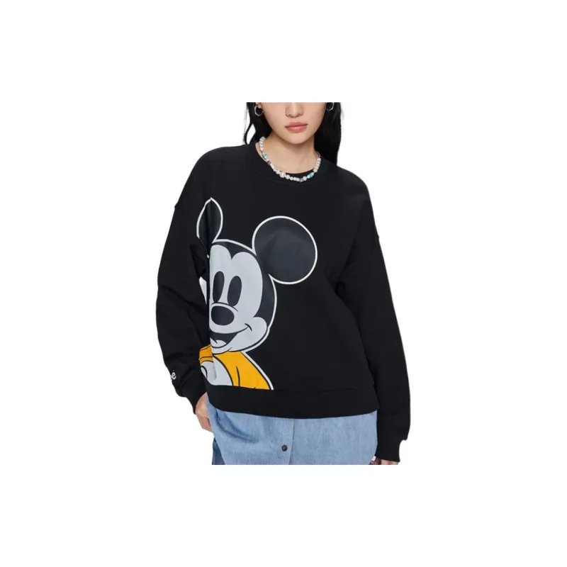 Disney X Lee Sweatshirts Women's Black-1