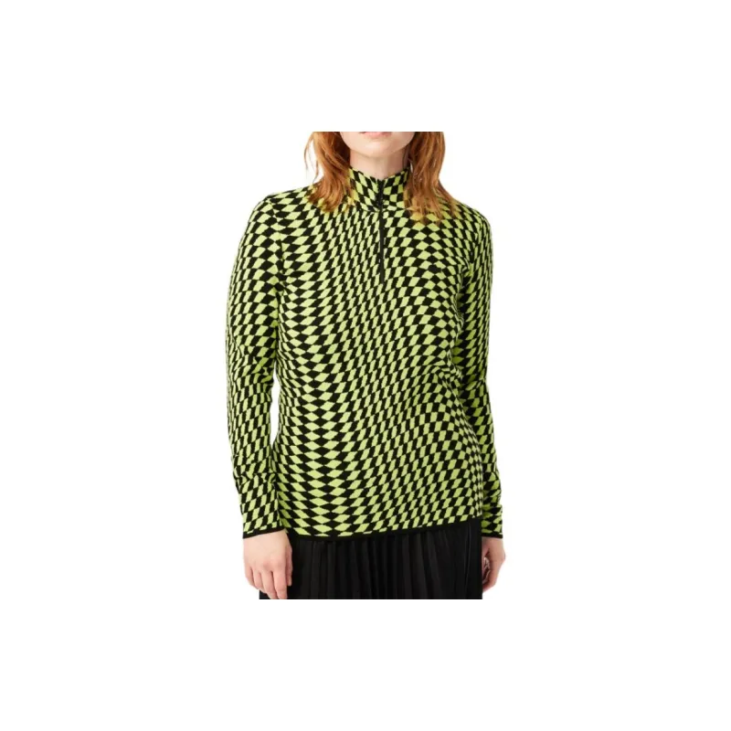 LACOSTE Sweatshirt Women's Yellow-4