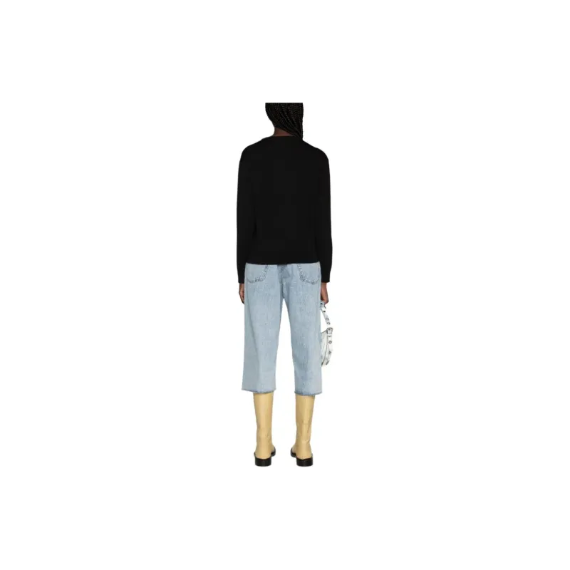 KENZO Boke Flower Crest Embroidered Knitted Sweater-2