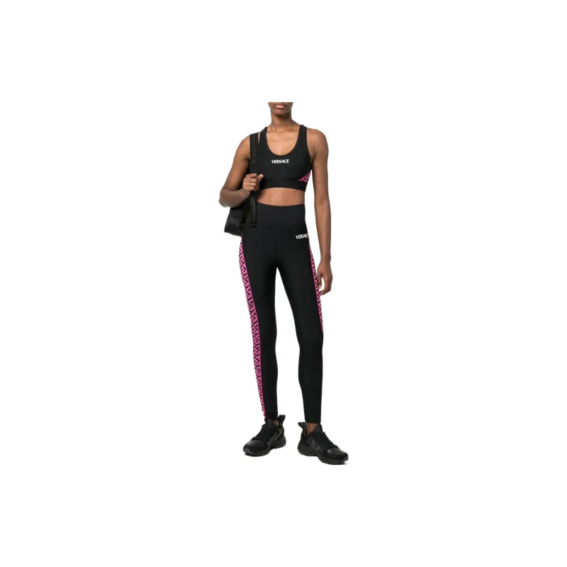 VERSACE FW22 Sports Pants Women's Black-1