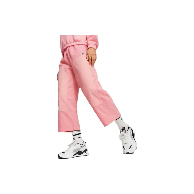 PUMA Downtown Casual Pants Women's Peach Smoothie Ice-3