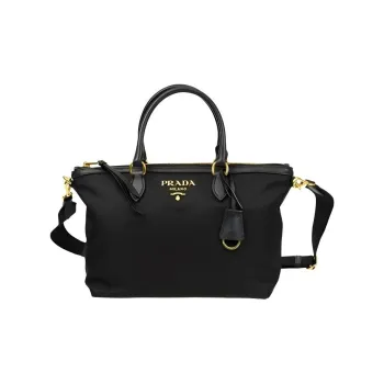 PRADA Nylon Shoulder Bag, Crossbody Bag, Handbag Women's Black