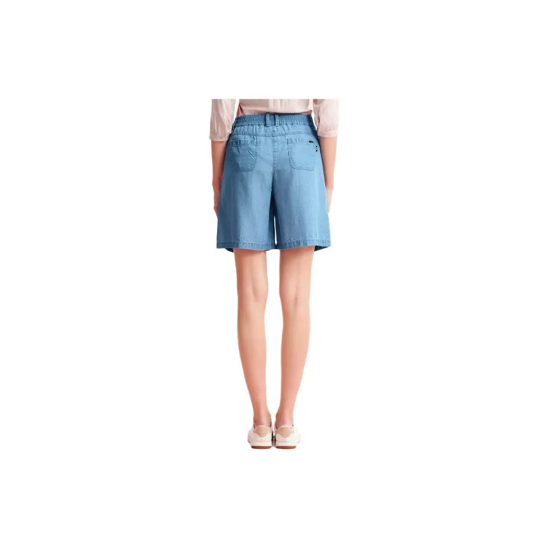 NAUTICA Denim Shorts Women's Washed Blue-2