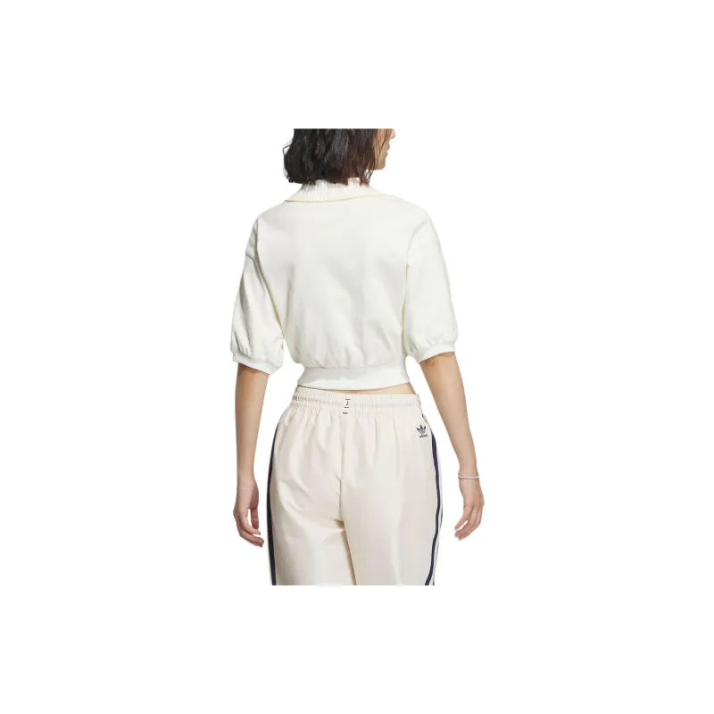Adidas Originals HOLIDAY PLAY POLO SHIRT Polo Shirt Women's Ivory-2