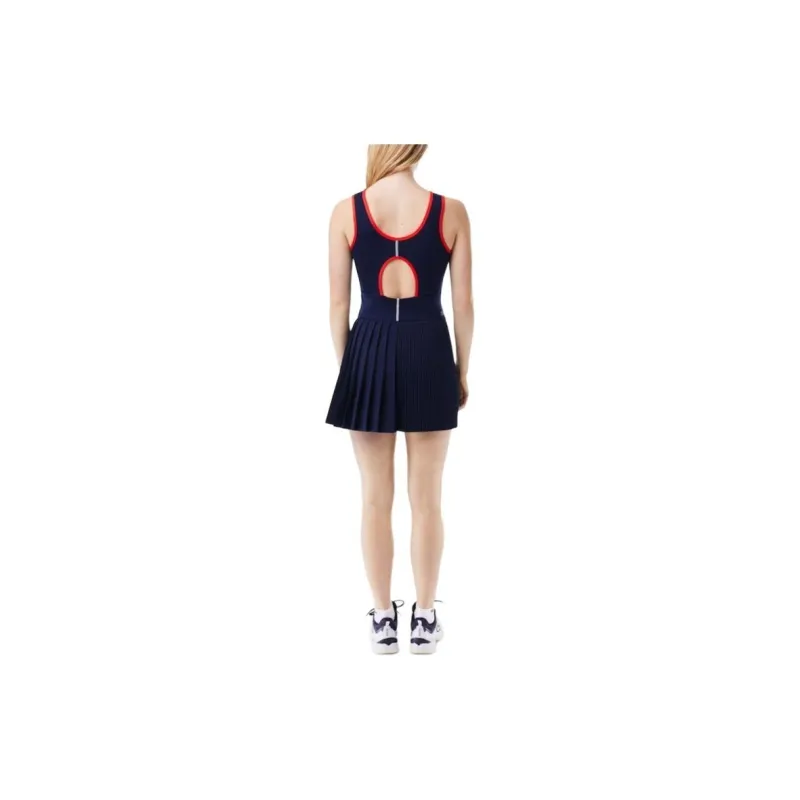 LACOSTE Skirt Set Women's Marine Blue-2