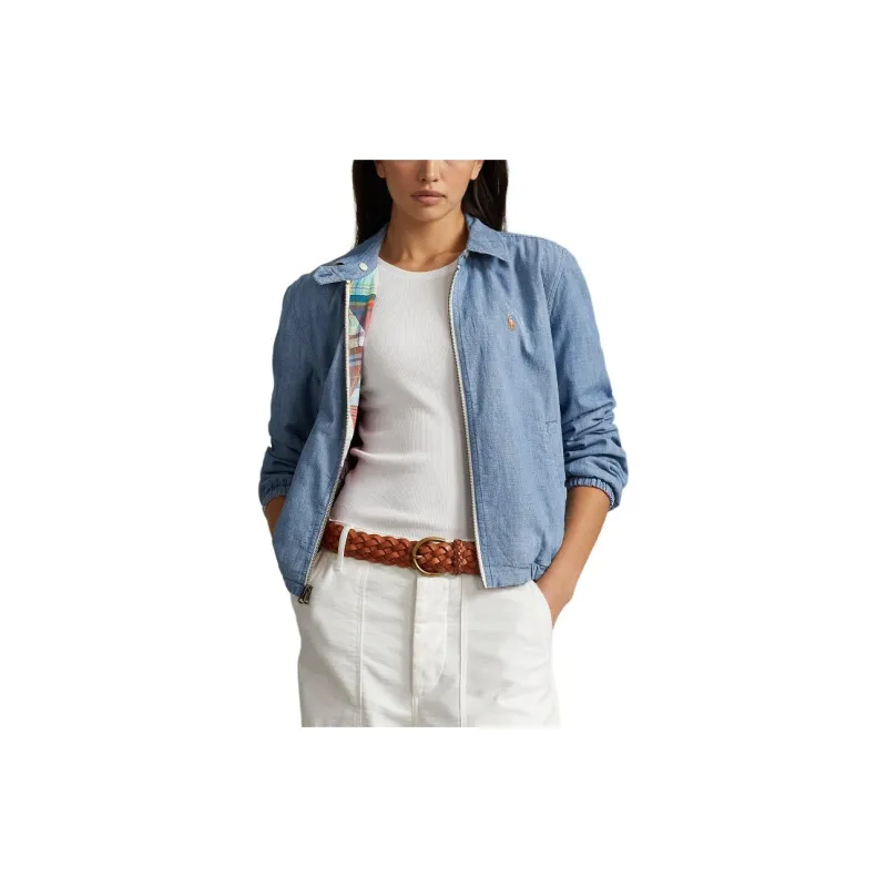 Polo Ralph Lauren SS24 Jackets Coats Women's Patchwork Youth Fabric-1