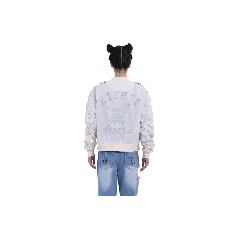 Richie Macie Cropped Coats Women's-2