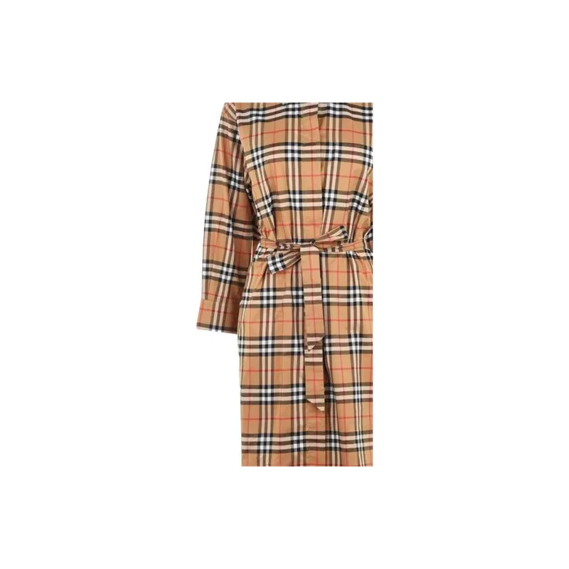 Burberry 2000s Vintage Check Dress-5