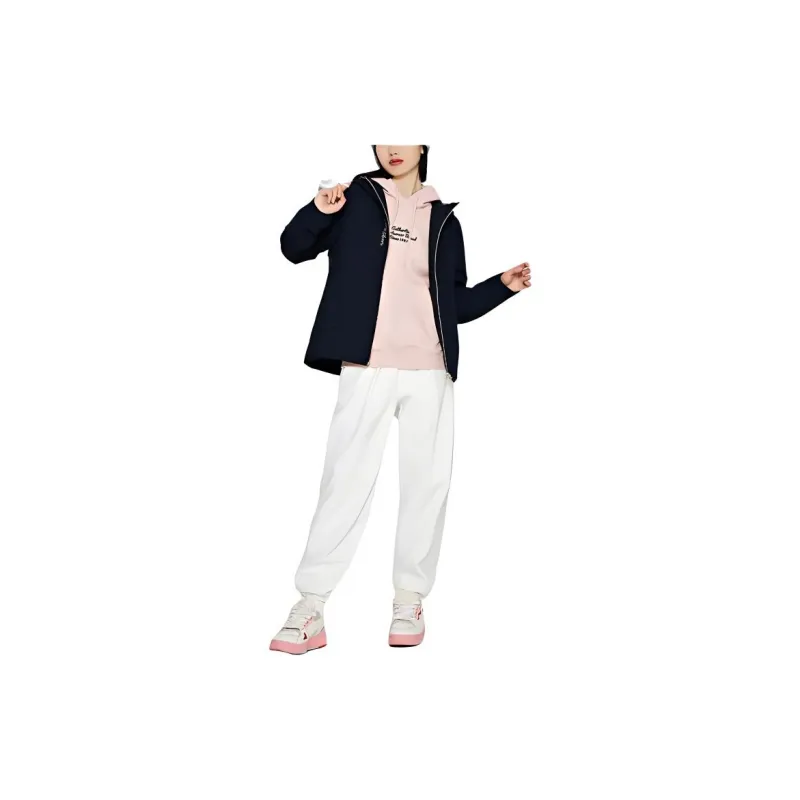 Kappa Puffer Jacket Women's Black-4