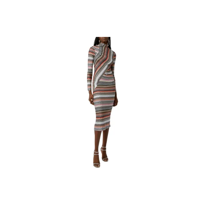 MISSONI Zigzag-woven Raschel-knit Dress-1
