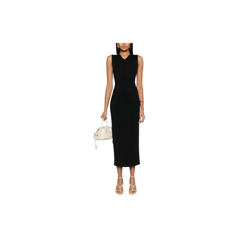 KHAITE Terri Open Back Maxi Dress-1