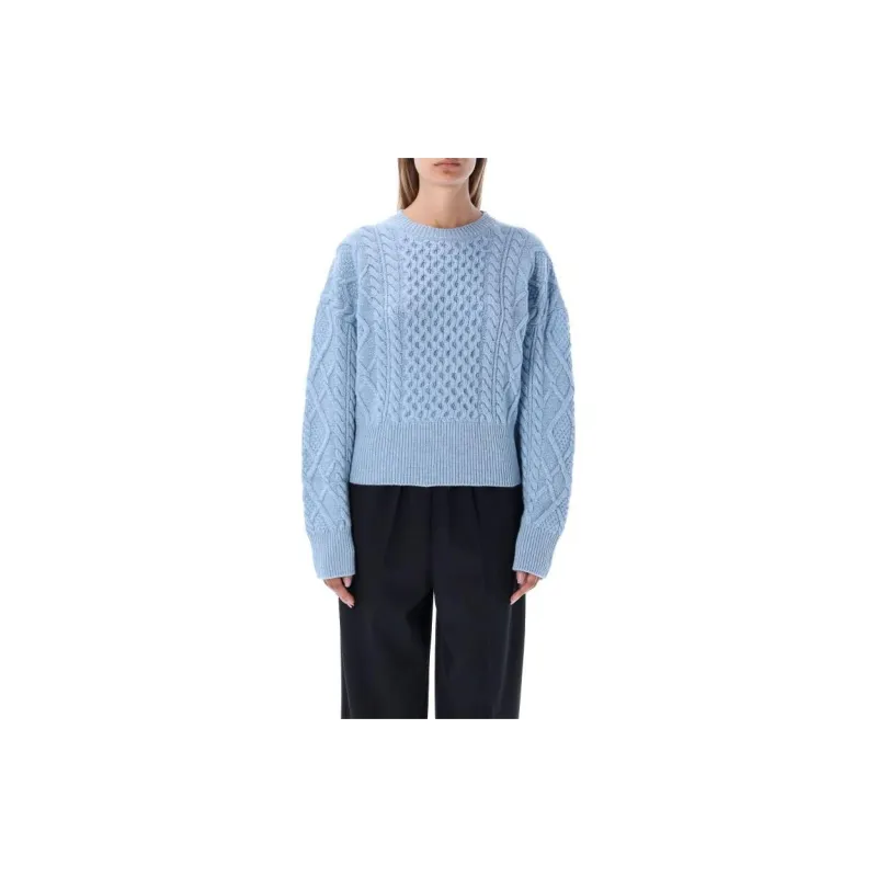Stella McCartney Aran knit Cropped Jumper-2
