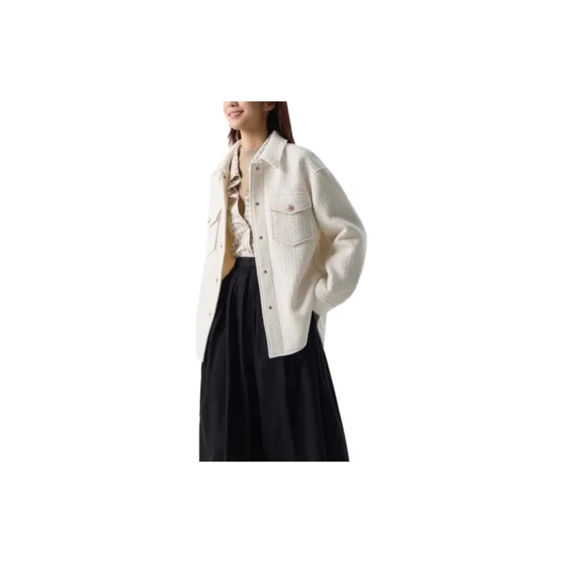 SEM/R Jackets & Coats Women's White Tone-4
