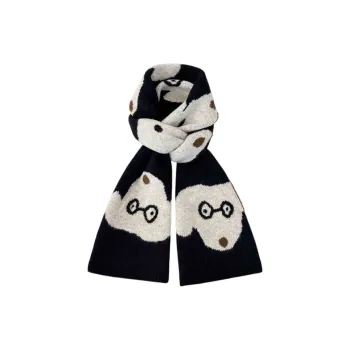 CARTELO Polyester Knit Scarves Unisex Gift Box Set