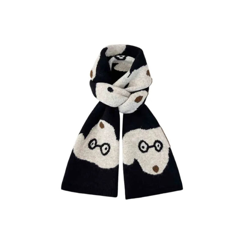 CARTELO Polyester Knit Scarves Unisex Gift Box Set-0
