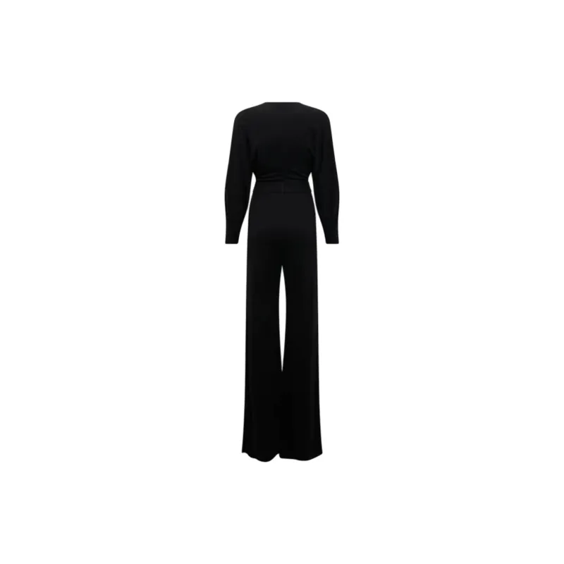 DVF Diane Von Furstenberg FW23 Jumpsuit Women's Black-1