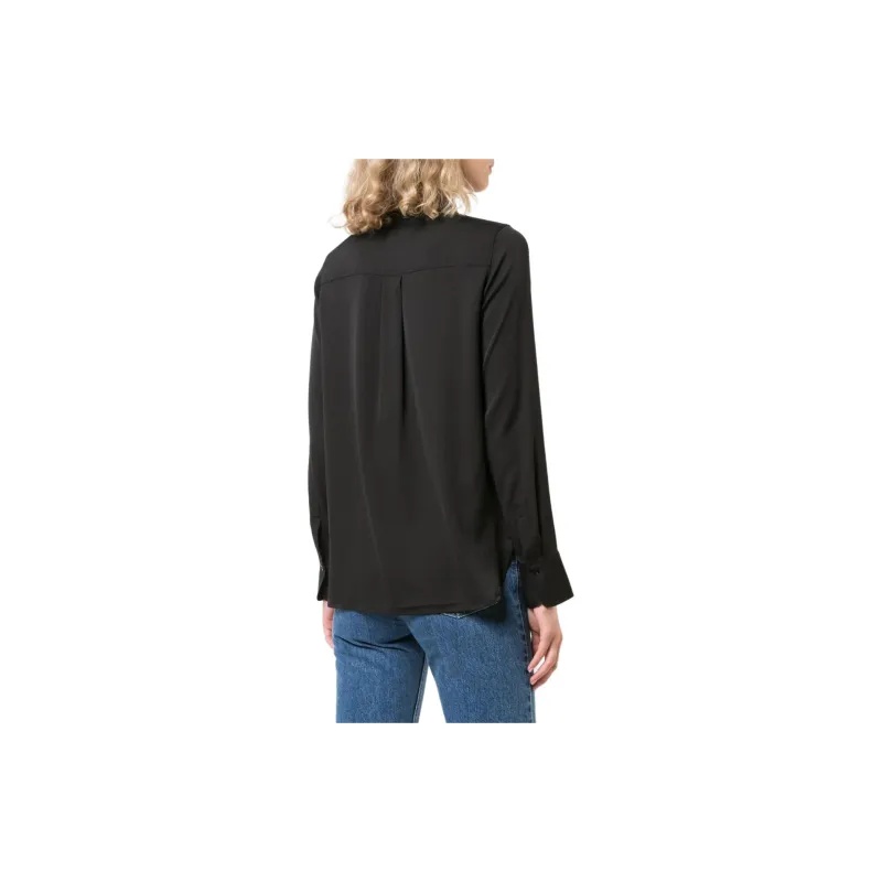 VINCE Classic Silk Shirt-2