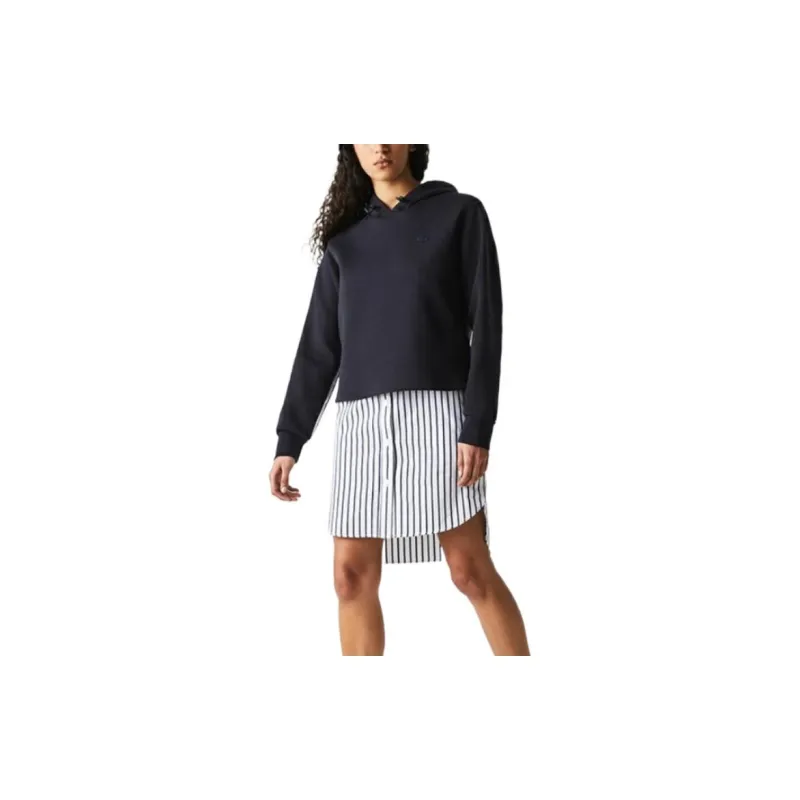 LACOSTE Long Sleeved Dresses Women's Black-1