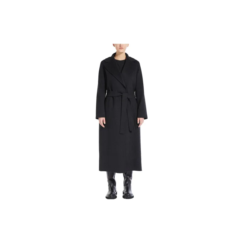 'S MAX MARA Coats Women's Dark Gray-2