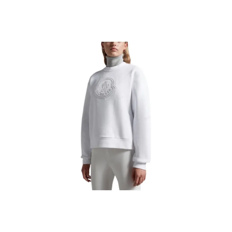 Moncler Sweatshirts Women's White-3