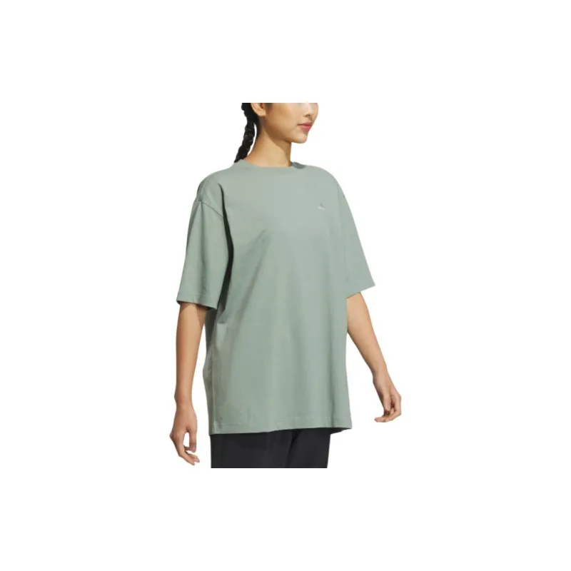 Adidas T Shirt Women's Dusty Green-3