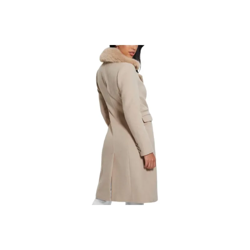GUESS Coats Women's Beige-5