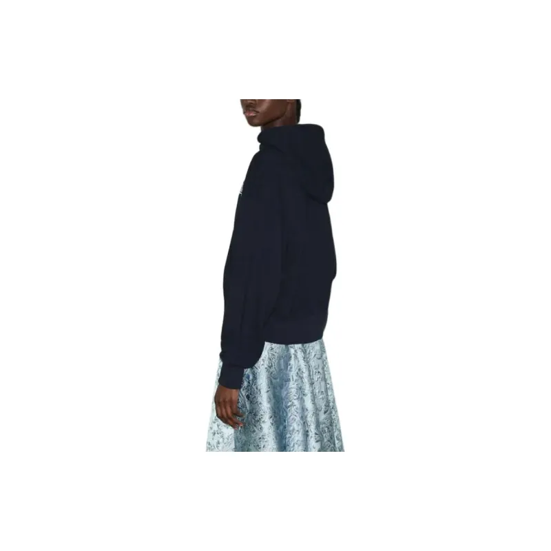 GUCCI Jersey Hoodie 'Navy'-4
