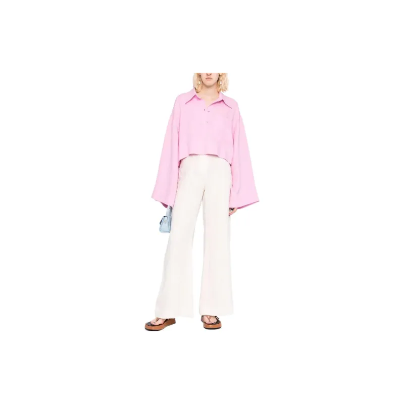 NANUSHKA Crop Tops Women's Pink-1