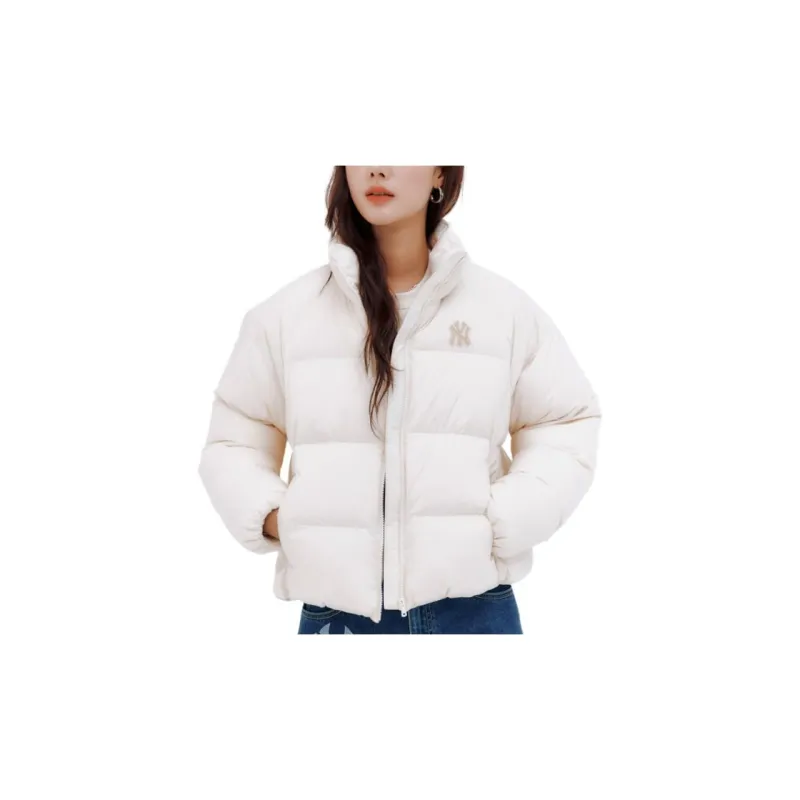 MLB Base Logo Jackets Women's White-5