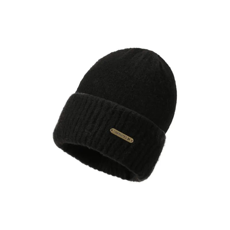 15 MINS 17.9% Nylon 5.6% Spandex 56% Wool 20.6% Polyester 0.9% Acrylic Beanies Unisex Multiple Colors-4