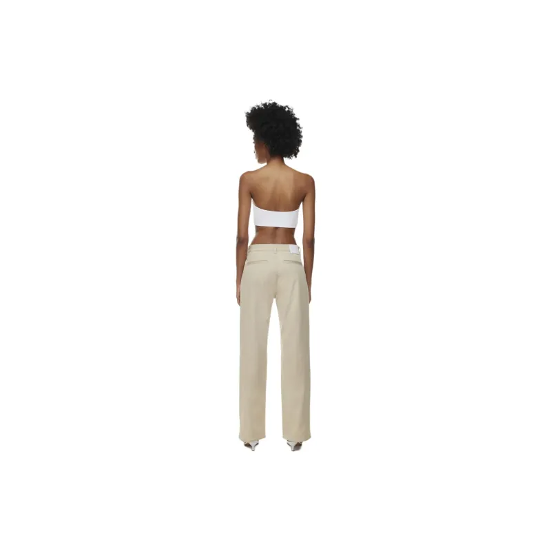 ARITZIA Denim Forum The Farrah Hi-Rise Wide Jean Jeans Women's Sand/Sand-3