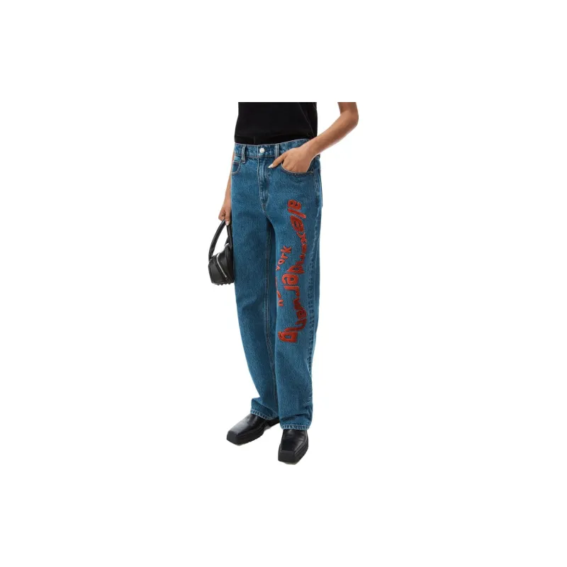 Alexander Wang Jeans Women's Blue-3
