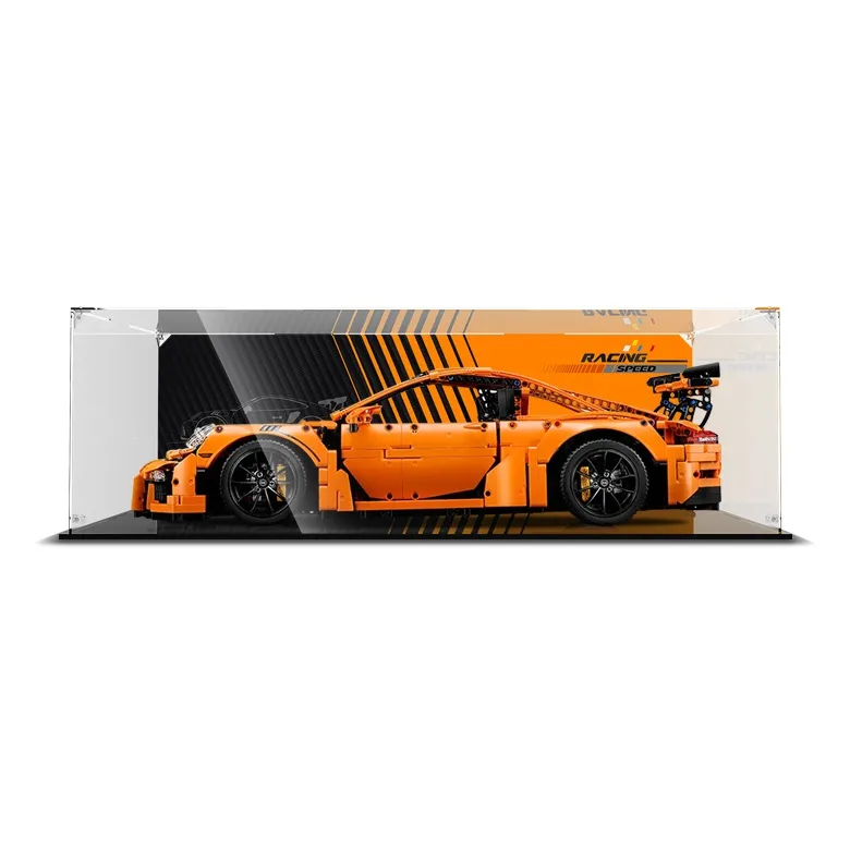 LIGHT YOUR BRICKS Compatibility Building Block Porsche 911 Storage Box Model Accessories-0