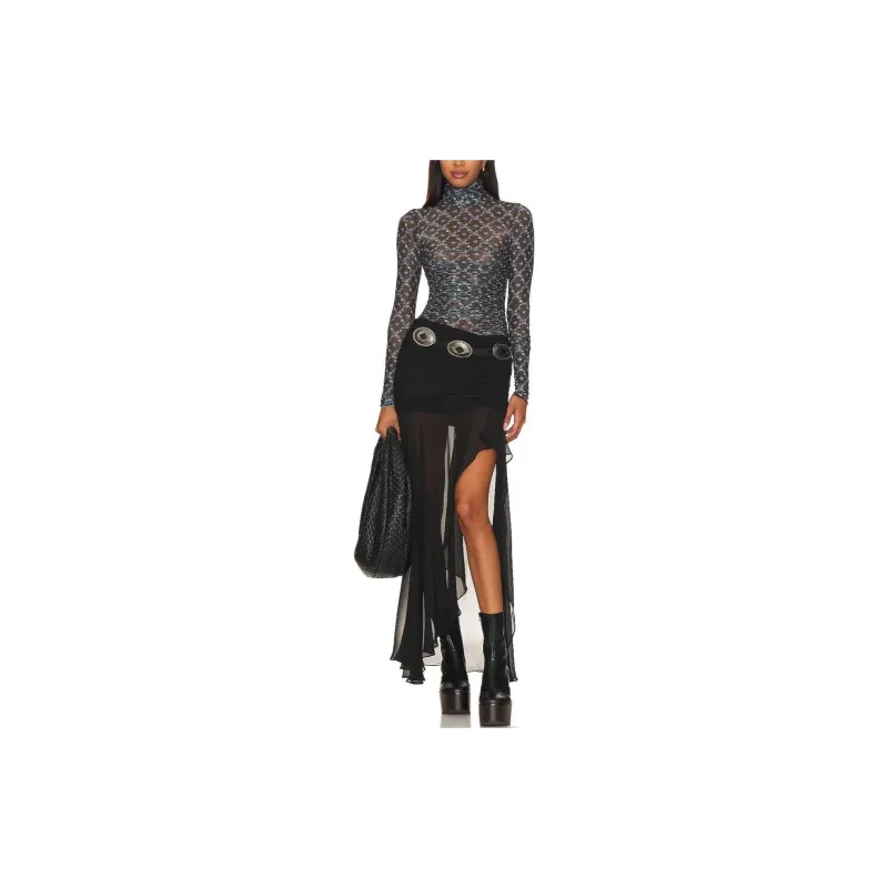 FREE PEOPLE Bodysuits Women's Black-1