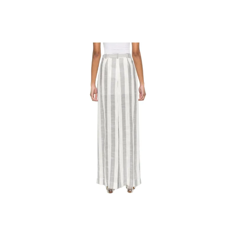 Zimmermann Matchmaker Striped Wide-leg Trousers-2