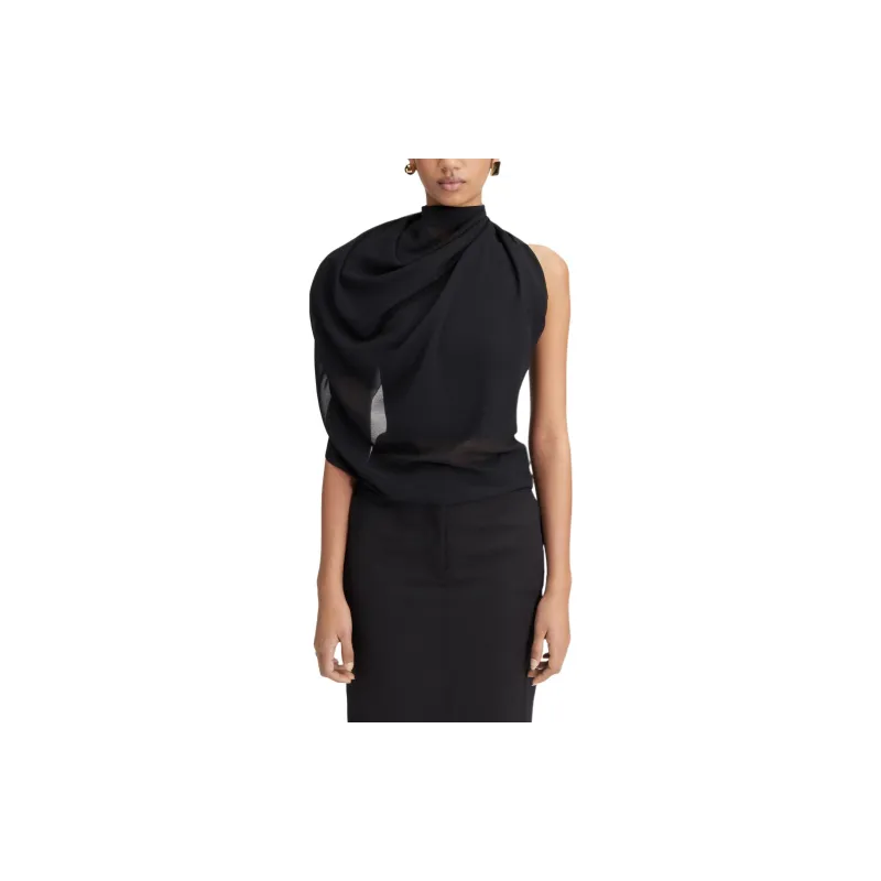Jacquemus Le Haut Pablo Chiffon Blouse-4