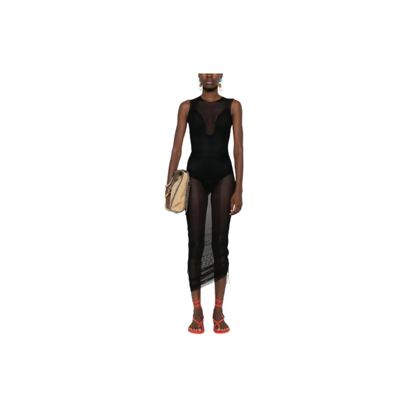 Louisa Ballou Heatwave Semi sheer Dress-1