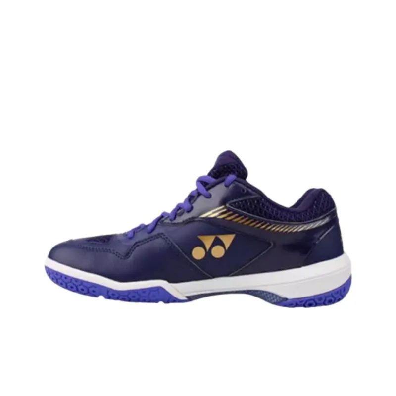 YONEX Slip Resistant Low Top Badminton Shoes Unisex Purple-0