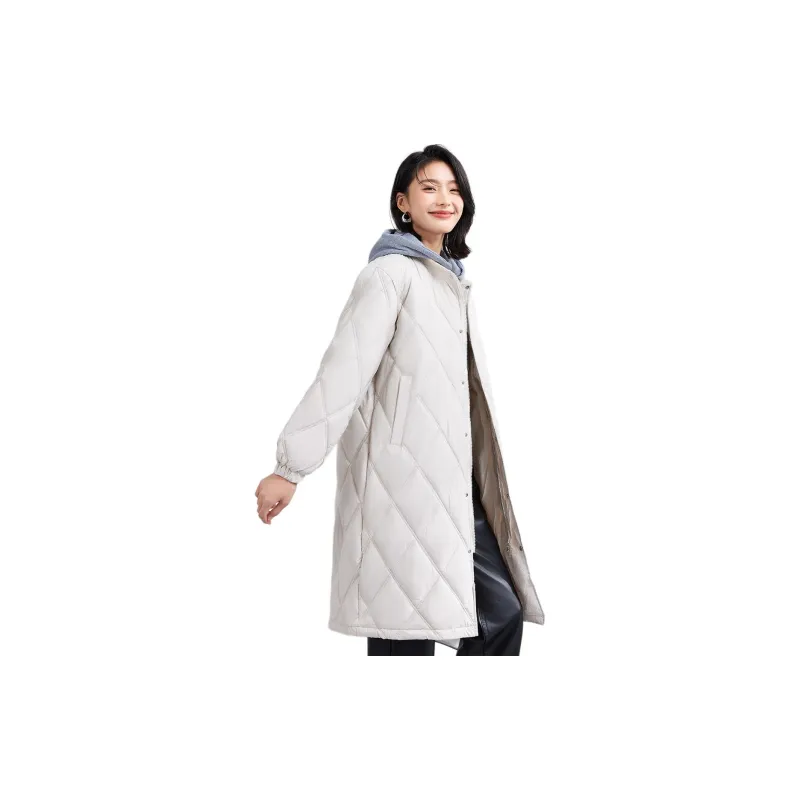 CARBAMMI Puffer Jacket Women's White-1