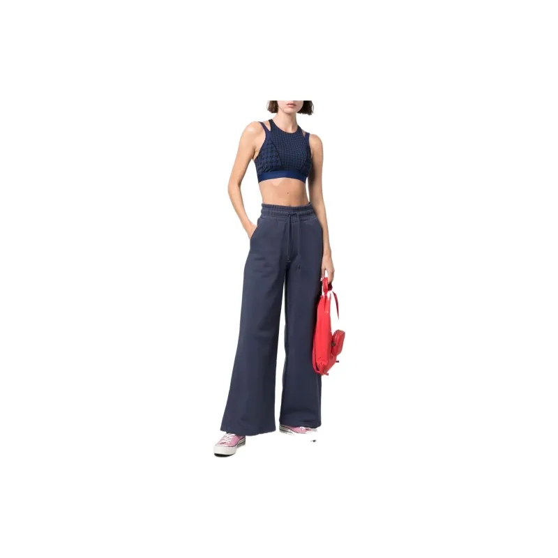 Adidas Originals Knitted Sweatpants Women's Blue-3