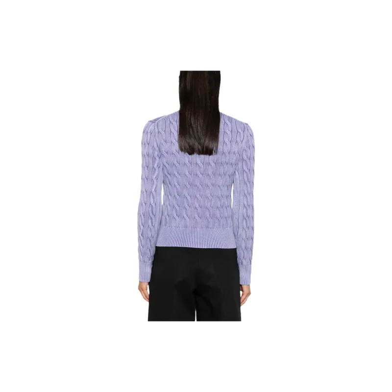 Polo Ralph Lauren FW24 Knitwear Women's Lavender Purple-2