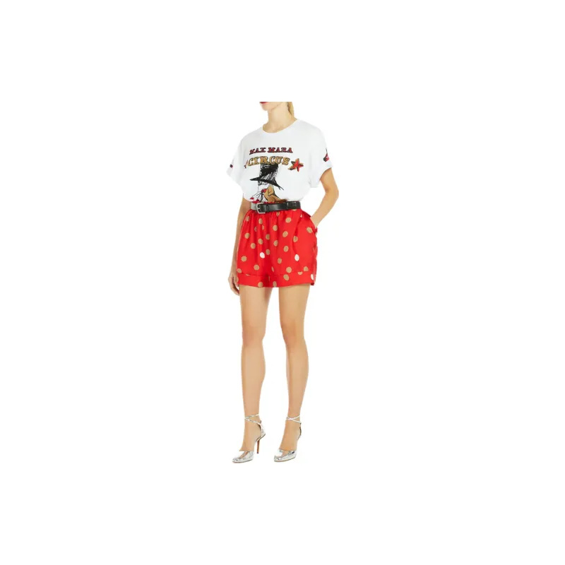 MaxMara Graphic Printed Crewneck T Shirt-1