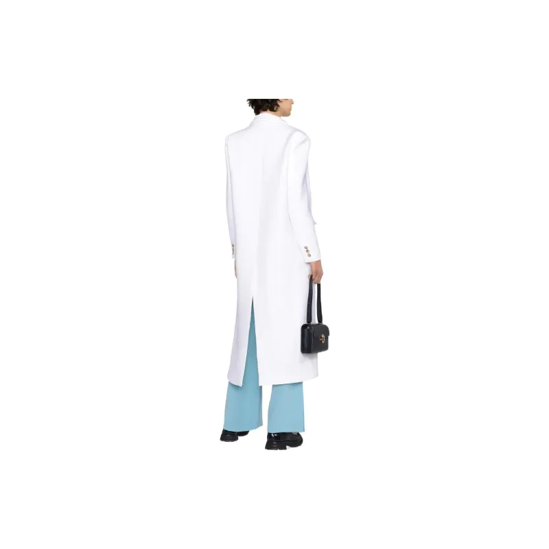 PINKO Velvet Jackets Women's White-3