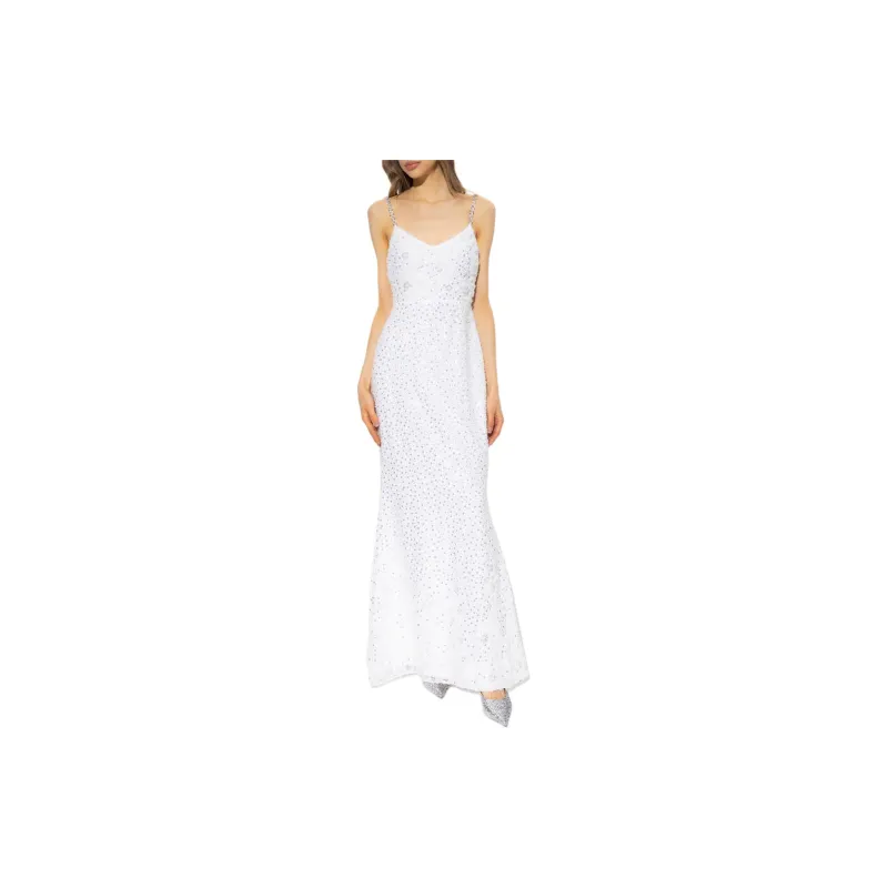 Self-portrait Embellished Spaghetti-Strap Dress-2