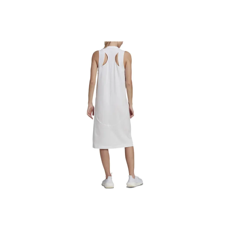 Adidas Sleeveless Dresses Women's White-2