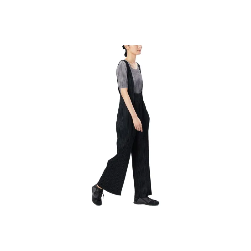 PLEATS PLEASE ISSEY MIYAKE Overalls Women's Black-3